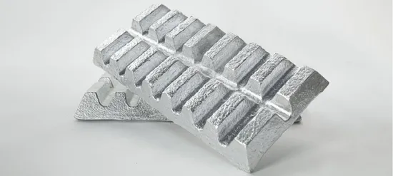 Haute pureté de lingot de zinc 99,96 % pour la vente au prix d'usine