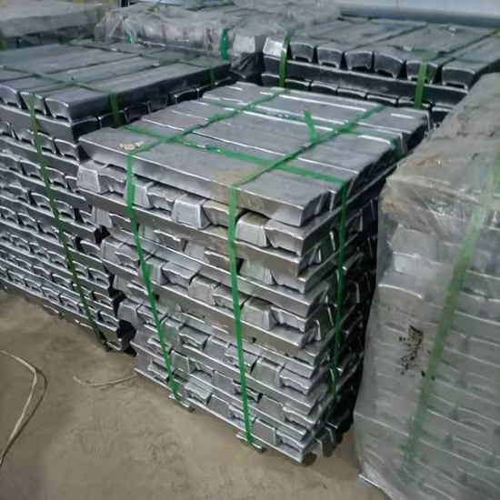 Les fabricants de lingots de plomb 99,9 % augmentent le poids du produit de lingots de plomb pur